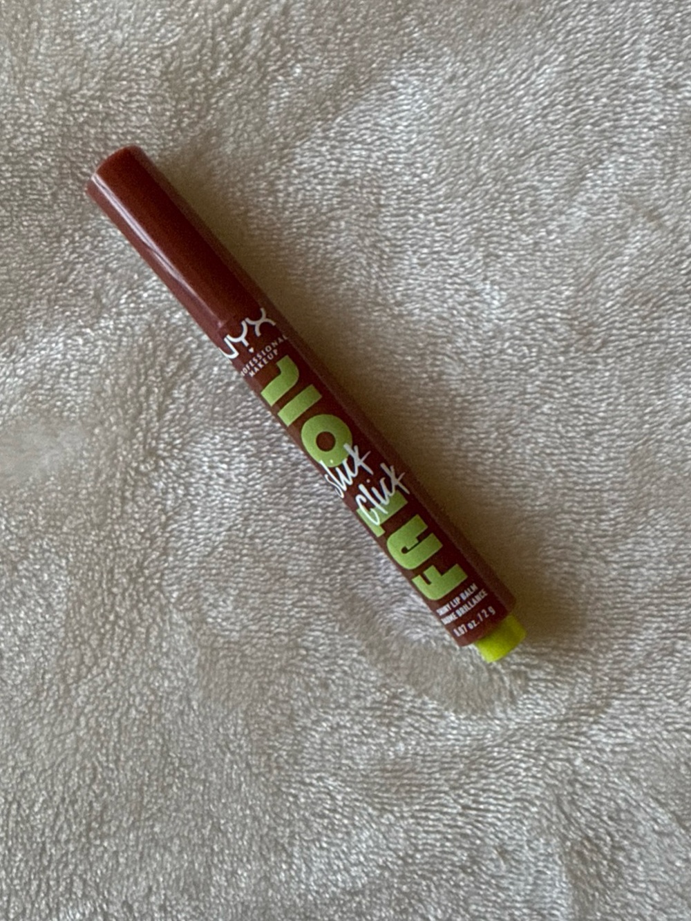 NEW NYX Fat Oil Lip Slick Click Shiny Lip Balm #16 Verified Full Size 0.07oz